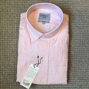 Ledburry Linen Button Down! Size XL.